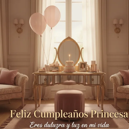 Feliz Cumpleaños Princesa Hermosa