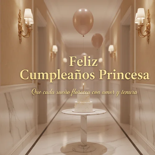 Feliz Cumpleaños Princesa Hermosa