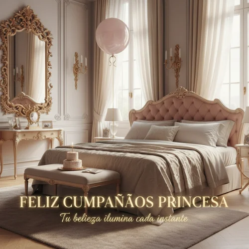 Feliz Cumpleaños Princesa Hermosa