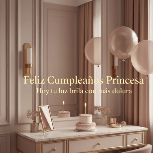 Feliz Cumpleaños para Niñas Princesas