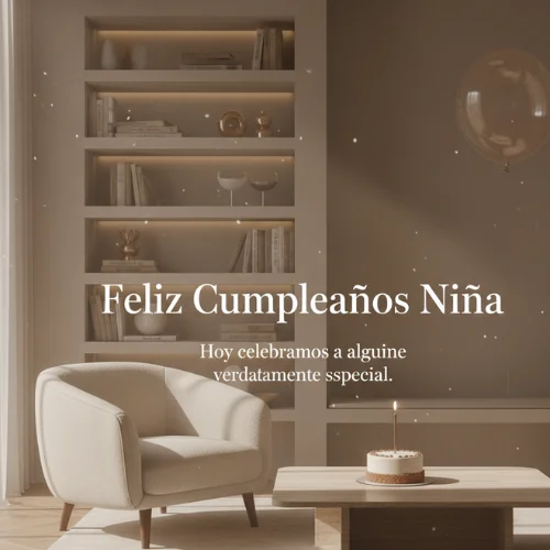 Feliz Cumpleaños para una Niña Muy Especial