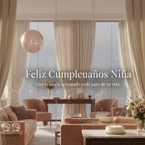 Feliz Cumpleaños para una Niña Muy Especial