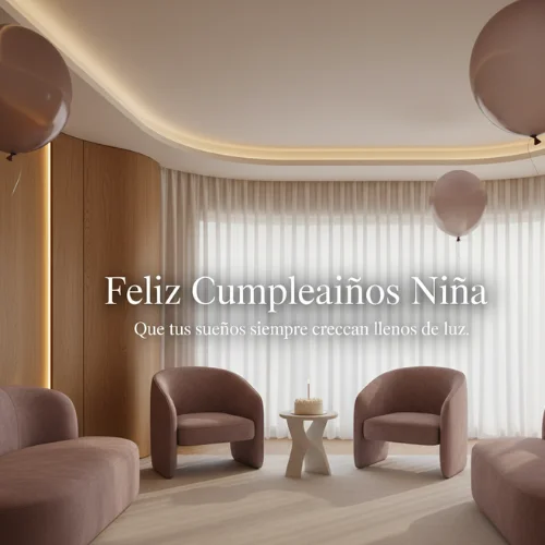 Feliz Cumpleaños para una Niña Muy Especial