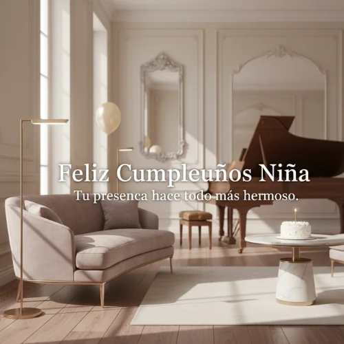 Feliz Cumpleaños para una Niña Muy Especial