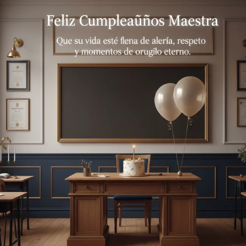 Imagenes De Feliz Cumpleaños Maestra