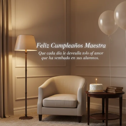 Imagenes De Feliz Cumpleaños Maestra