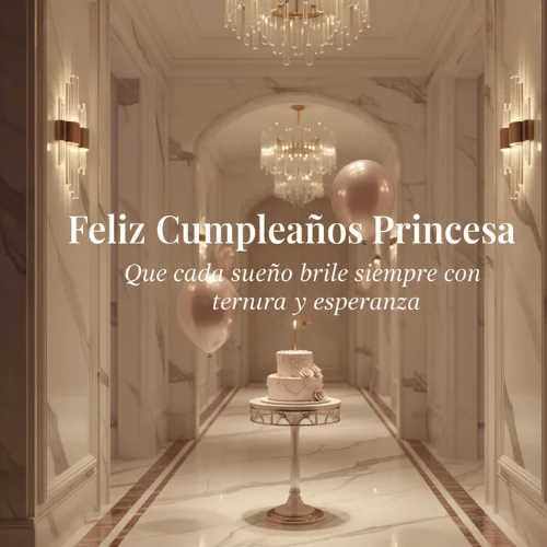 Imágenes de Feliz Cumpleaños Princesa