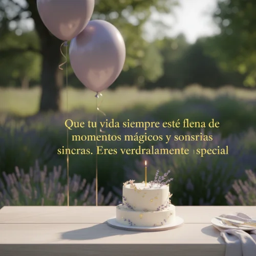 feliz cumpleaños niño especial
