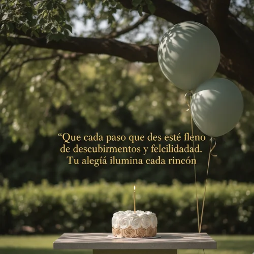 feliz cumpleaños niño querido