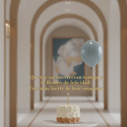 feliz cumpleaños pequeño campeón