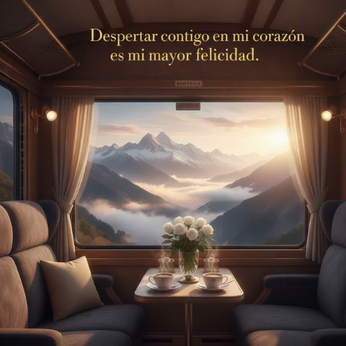 Buenos Días Amor de Mi Vida con Palabras que Enamoran