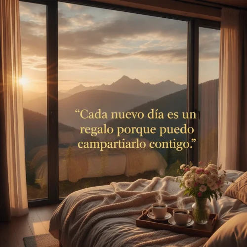 Buenos Días Mi Amor WhatsApp para Compartir al Instante