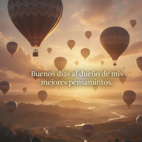 Imagen Buenos Días Mi Amor para Dedicar con Ternura