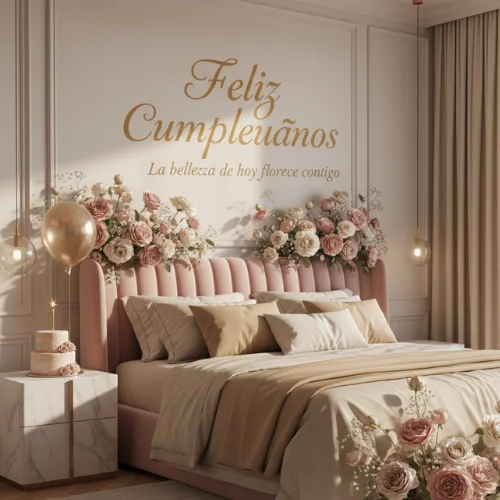 imagenes de feliz cumpleaños con flores