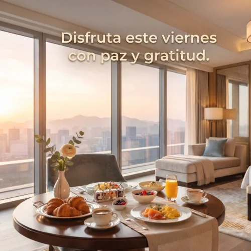 Buenos Días Feliz Viernes Amor