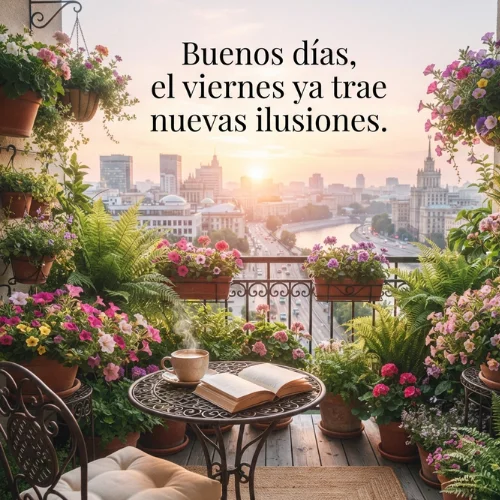 Buenos Días Feliz Viernes Bendiciones