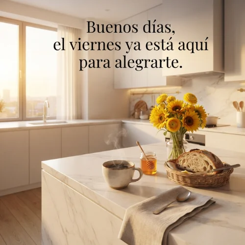 Buenos Días Feliz Viernes Pinterest