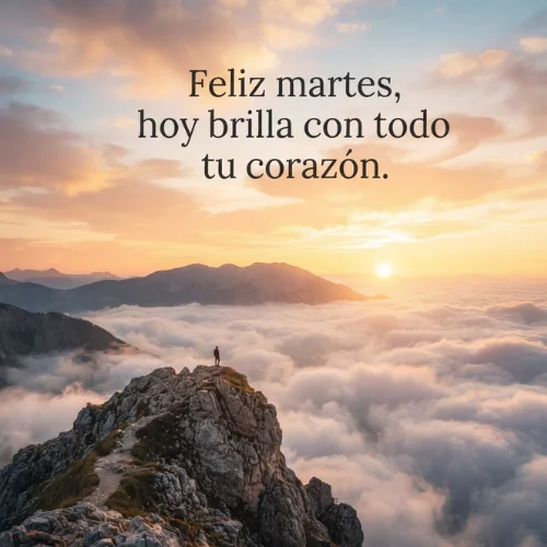 Buenos Días Martes Frases Positivas