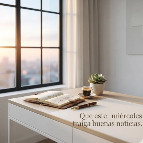 Buenos Días Miércoles Mitad de Semana