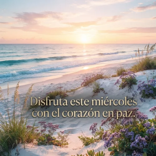 Buenos Días Miércoles Mitad de Semana