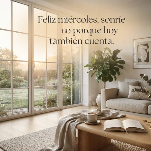 Buenos Días Miércoles Positivo
