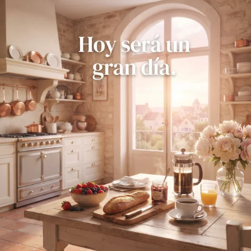 Imágenes de Buenos Días Bonitas con Frases Positivas