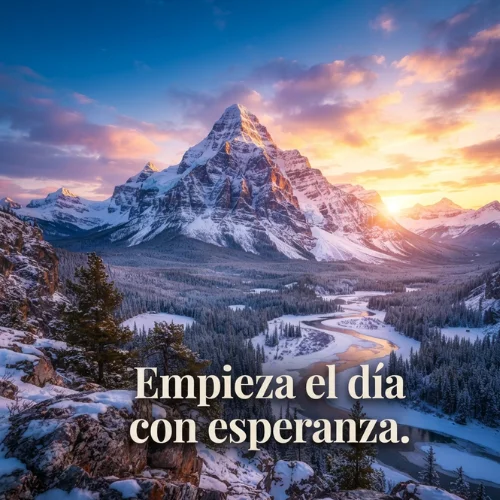 Imágenes de Buenos Días Bonitas con Frases Positivas