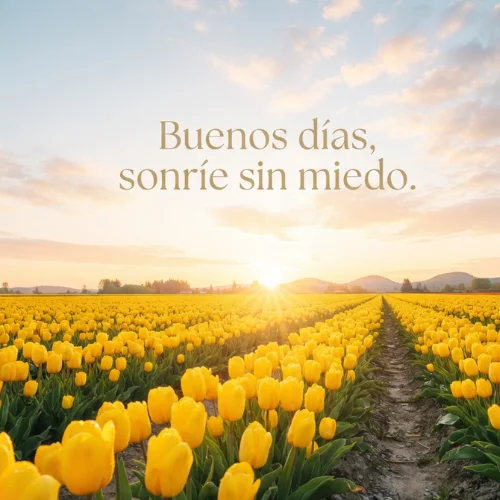 Imágenes de Buenos Días Bonitas con Frases Positivas
