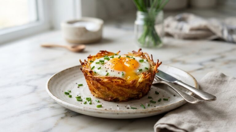 Baked Potato Egg Nests Recipe