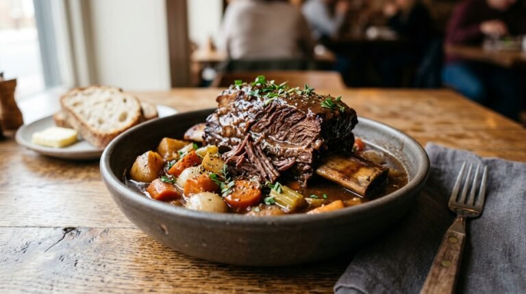Fall-Off-The-Bone Beef Rib Stew in Pressure Cooker