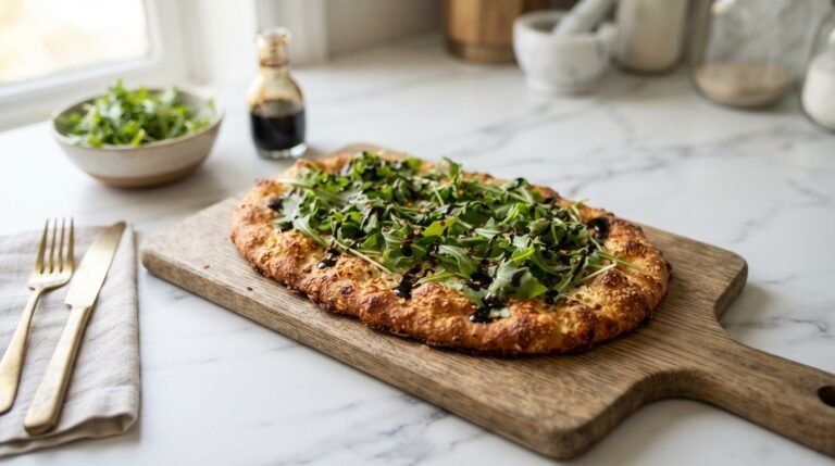 Cottage Cheese Flatbread Breakfast Sandwich Recipe