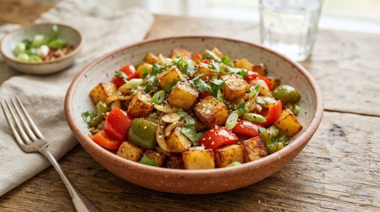 Easy Potato and Bell Pepper Stir-Fry Recipe
