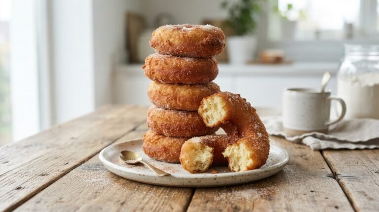 Crispy Homemade Potato Donuts Recipe