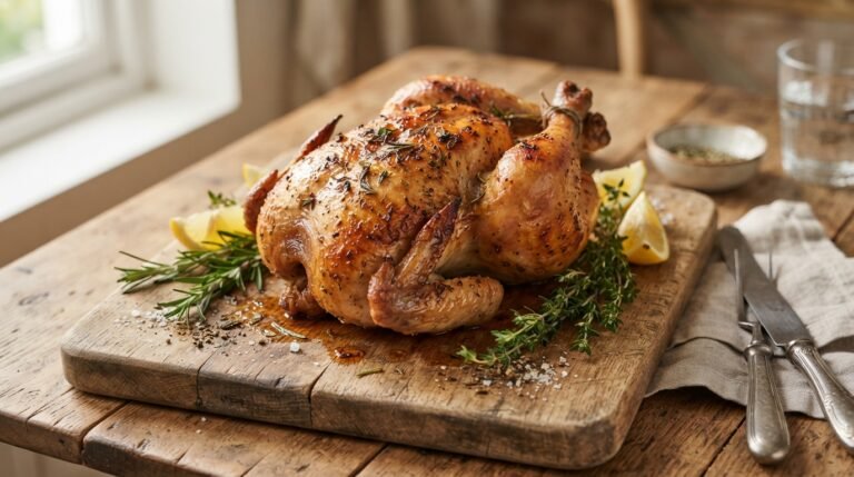 Juicy Air Fryer Herb Roast Chicken Recipe