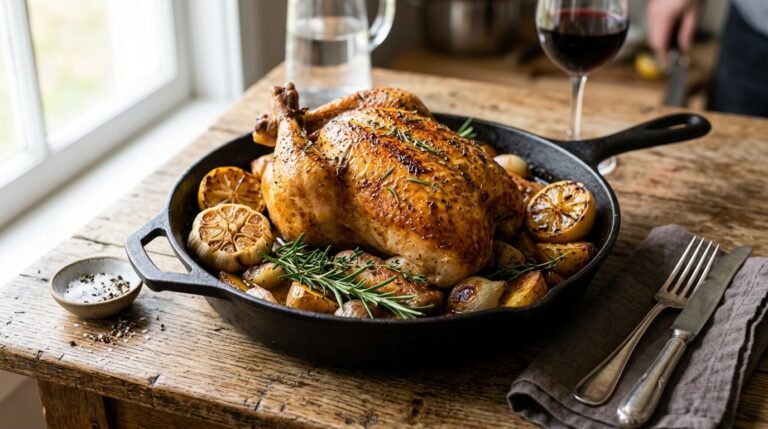 Rustic Roasted Chicken