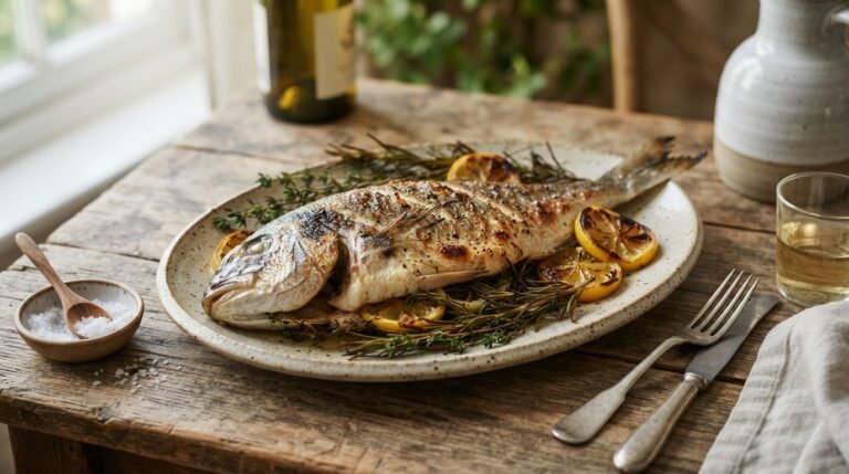 Roasted Sea Bream with Potatoes Recipe