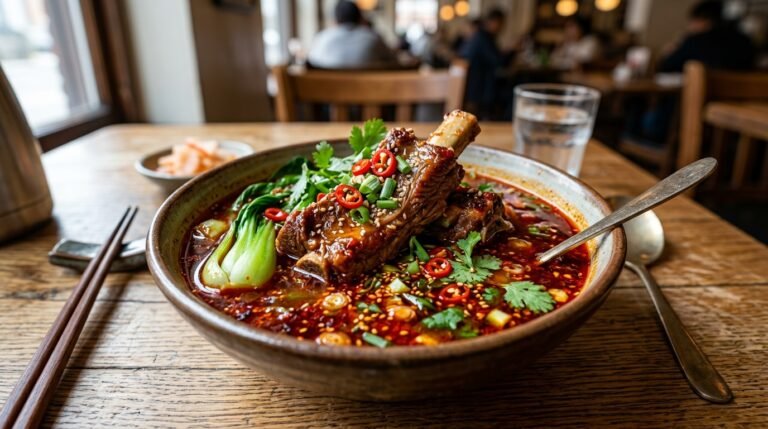 Spicy Pork Rib Soup