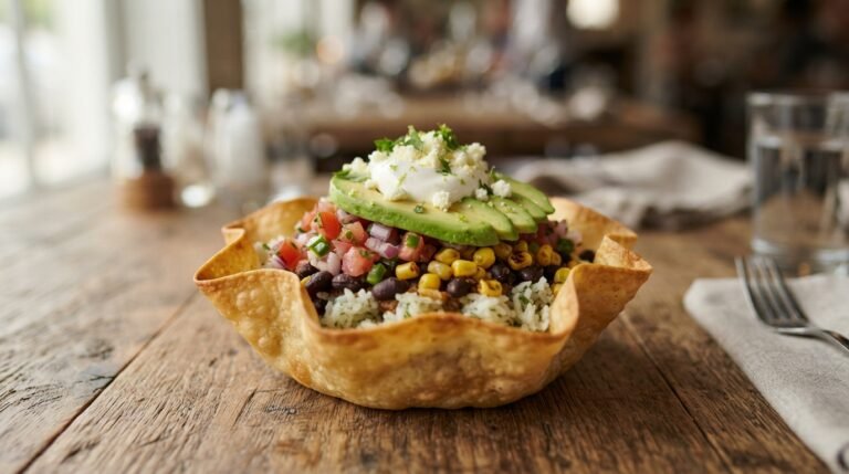 Easy Cheesy Tortilla Burrito Bowl Recipe for Busy Nights